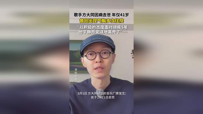 方大同曾因气胸多次入院，深度探究其健康问题与网站开发视角的思考